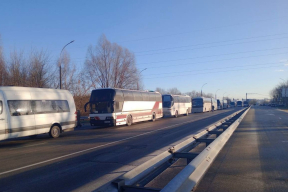 Время ожидания автомобилей на выезд в Польшу превысило четверо суток